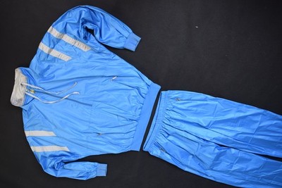 Golden Cup Trainings Anzug Vintage Track Suit Shell Fasching 90er Party D 40 NEU