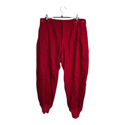 Vintage Filson Pants Mens 36 Wool Trousers Cuffed 90s Pilling Stains