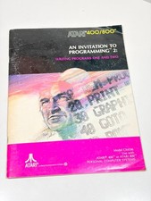 Vintage Atari 400/800 Programmierbuch Eine Einladung zum Programmieren 2 Schreiben