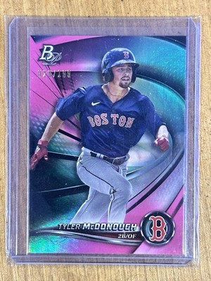 Tyler McDonough 2022 Bowman Platinum Pink #Top-29 /199 Prospect Boston Red Sox