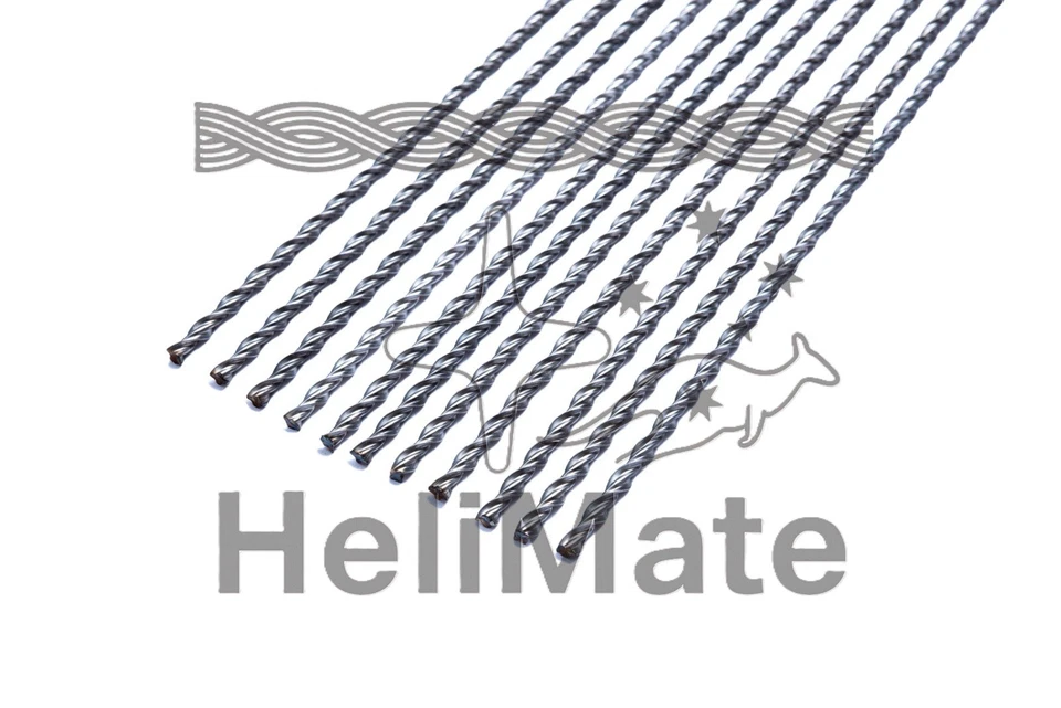 6mm x 1000mm Helical Bar 11 pack/ Helical Reinforcement Bars/Helical Anchors - image 2 of 4