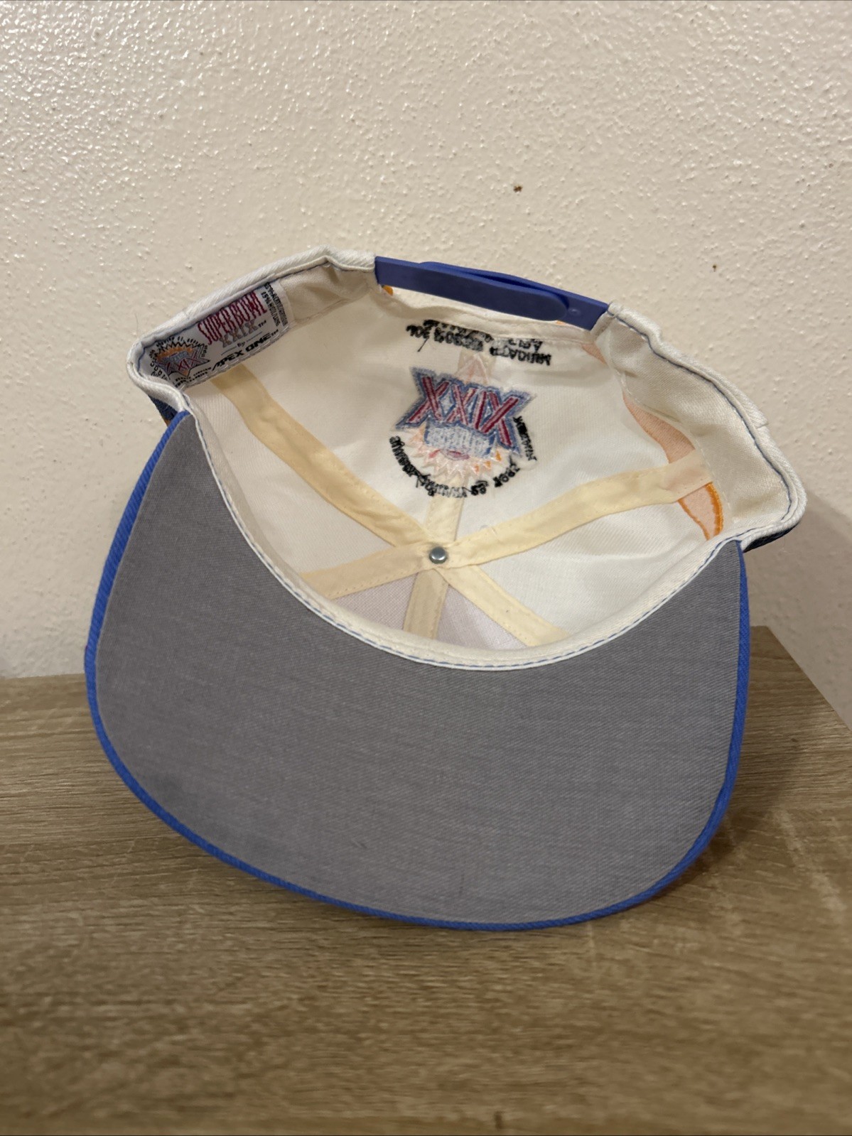 Vintage Rare Super Bowl XXIX 1995 Chargers Vs 49ers NFL Apex One Snapback Hat