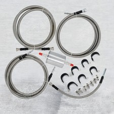 99-03 Silverado Sierra 1500 2500 3500 Fuel Line Kit Stainless For Chevy Gmc