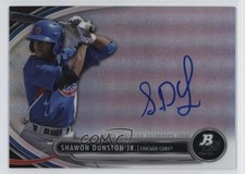 2013 Bowman Platinum Prospects Shawon Dunston Jr #BPAP-SD Auto e7b