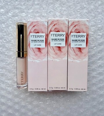 3 x Terry Baume De Rose LIp Care 0.08oz Each / 0.24oz Total New In Box