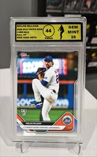 PLATINUM GRADED Nolan McLean 2025 MLB Topps NOW #616 Presale 1st Mets RC CALL UP