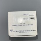 Int. Silver Set of 12 Silverplate Napkin Rings Vintage — photo 3