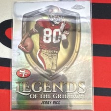 Topps Chrome 2025 Jerry Rice Legends of the Gridiron Refractor #LOG-21 49ers NFL