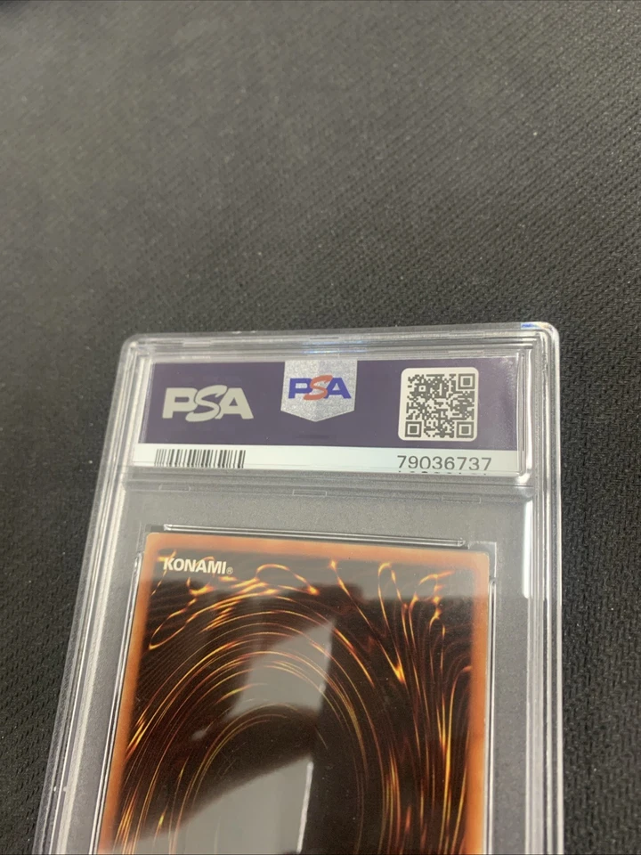 2002 Yu-Gi-Oh! Dark Magician SDY #006 PSA 8 NM-MT - Image 2 of 4