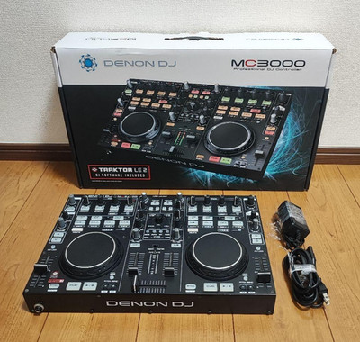 Denon DJ MC3000 2-Channel Controller MIDI USB Interface Serato Traktor