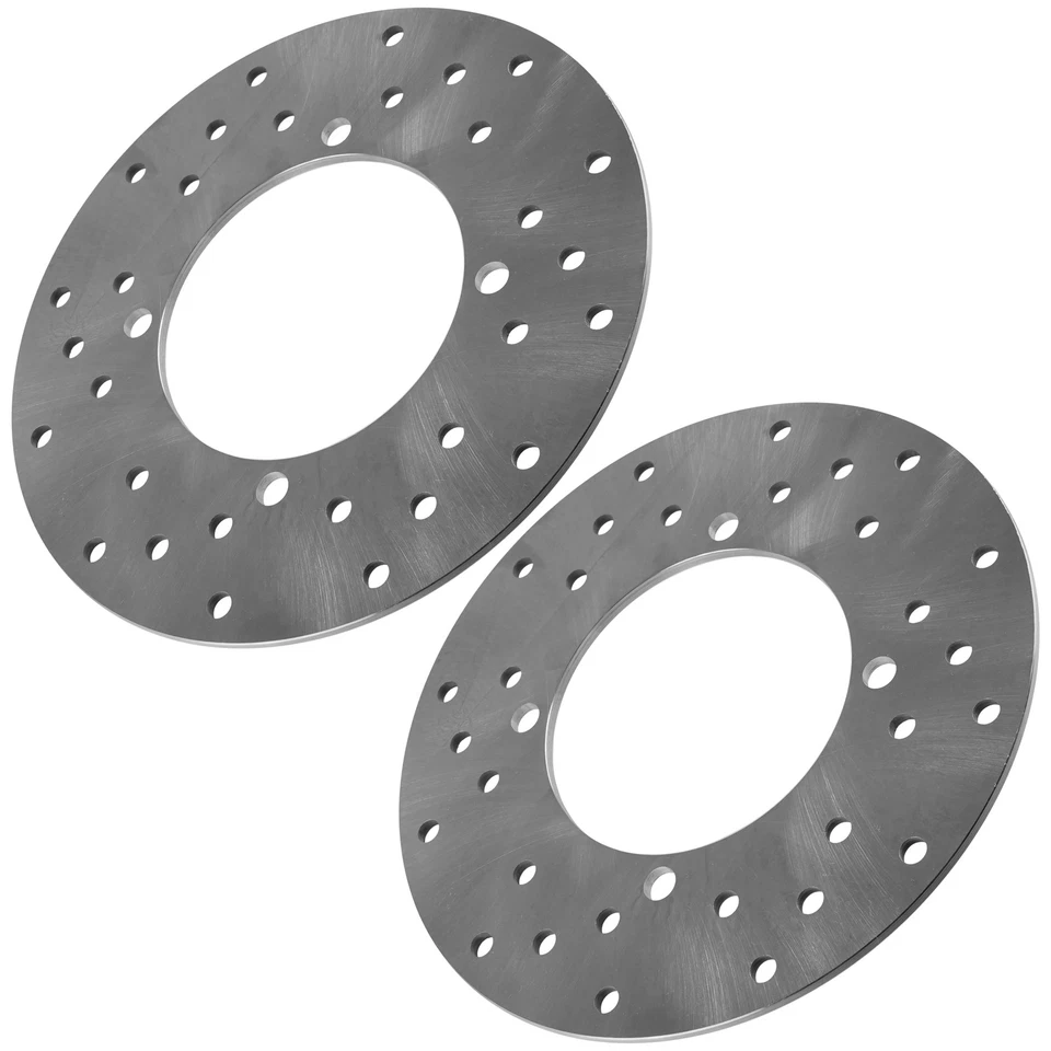 2 rotores de disco de freno trasero para Polaris Ranger 400 500 570 4X4 2X4 2006 2007-2019 Foto 4 de 4