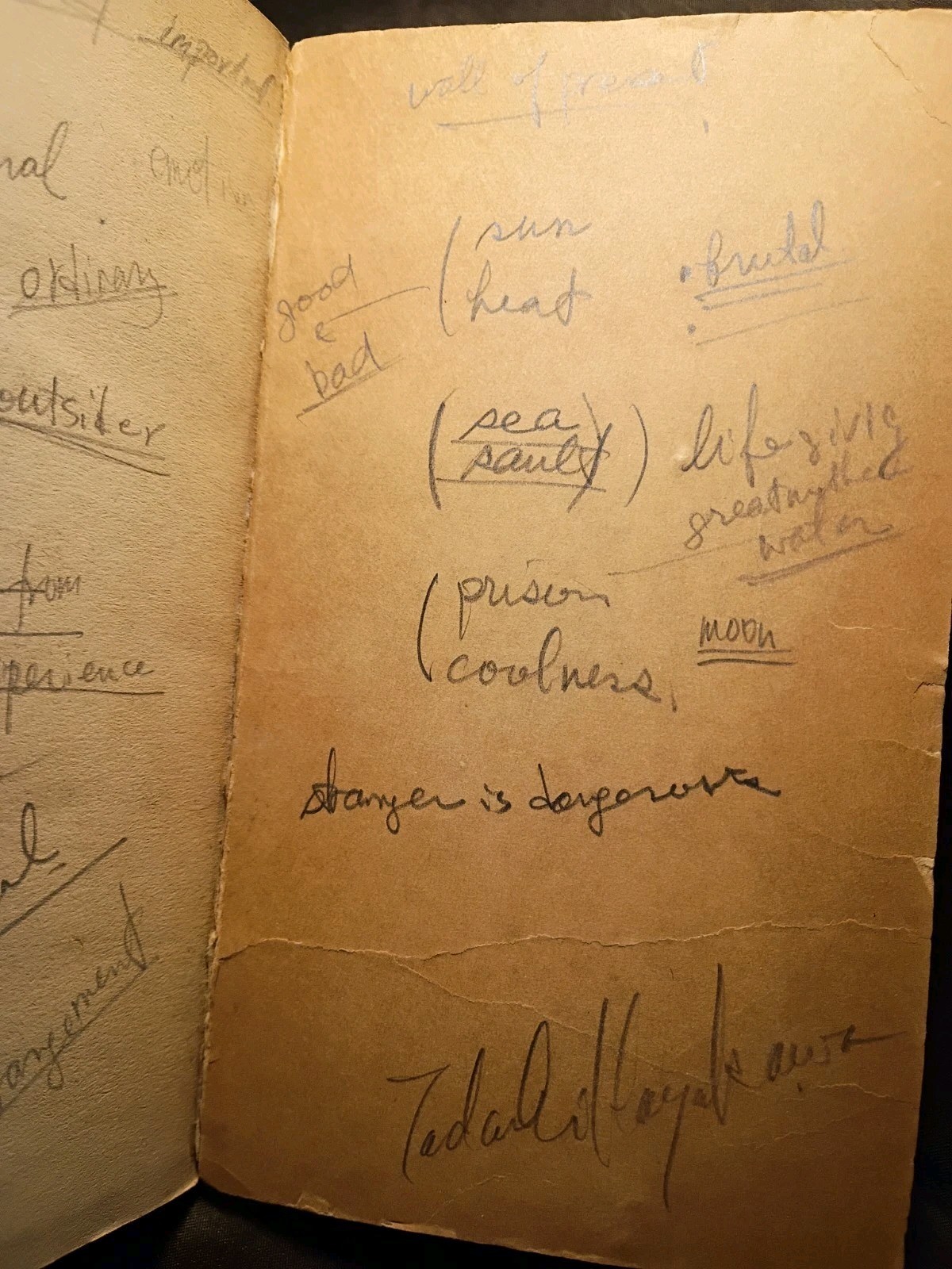 The Stranger A Novel by Albert Camus 1946 Vintage Books 1st Edition 