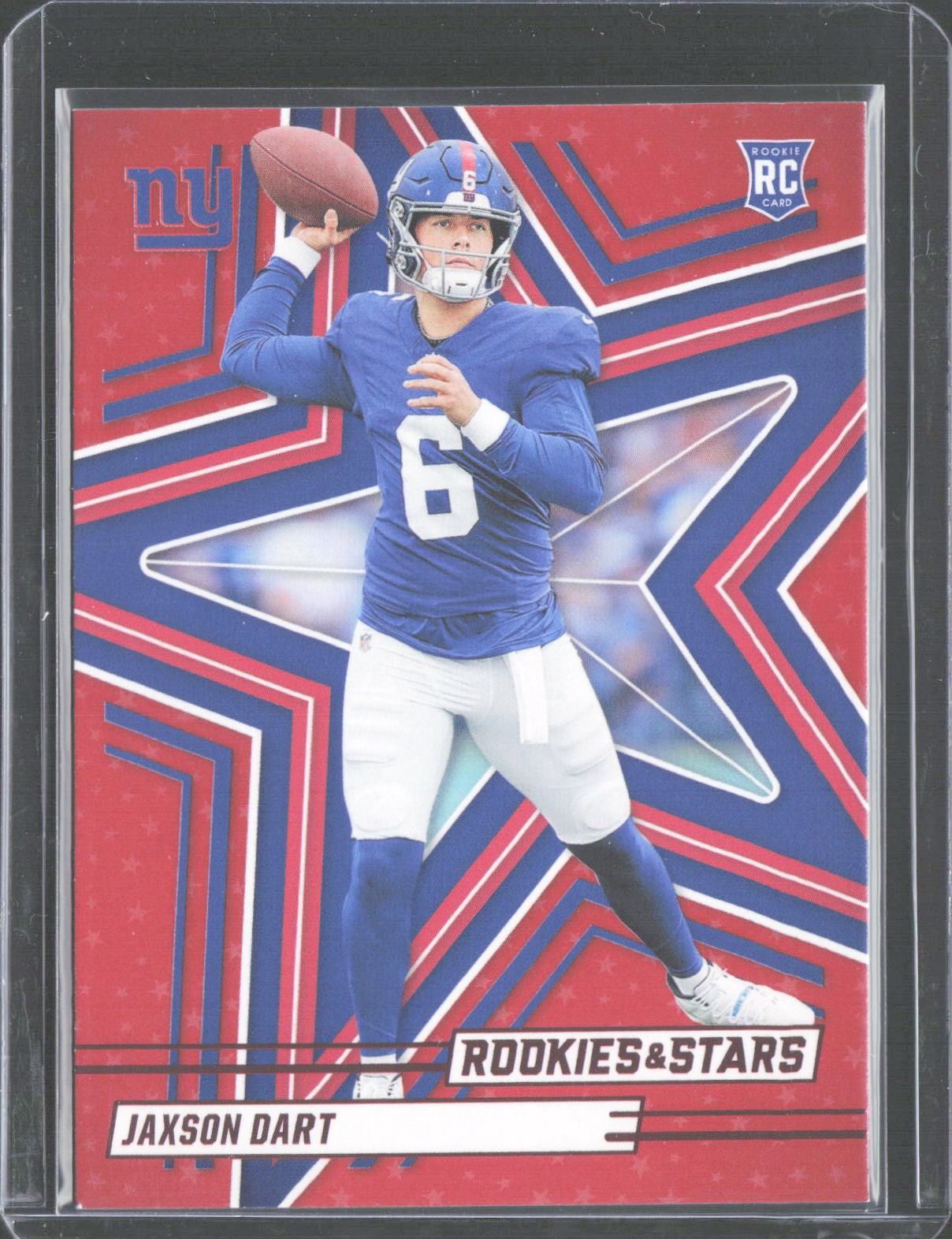 2025 Panini Rookies & Stars #137 Jaxson Dart Red