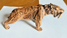 Schleich Smilodon Prehistoric Sabre Tooth Tiger model/toy retired pre-loved