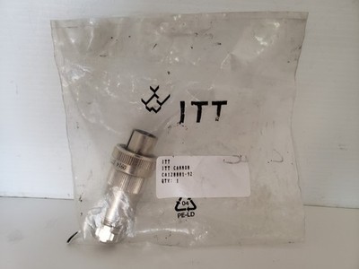 ITT CANNON CA120001-92 CIRCULAR CONNECTOR HEAVY DUTY FEMALE 7 PIN NIB