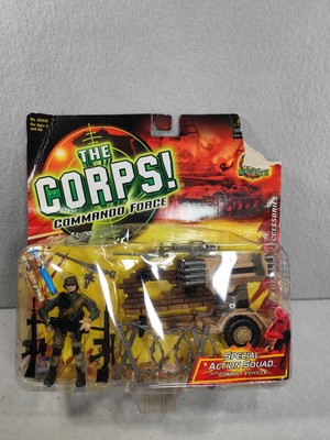 NEW The CORPS! COMMANDO FORCE SPECIAL ACTION SQUAD Damaged Box