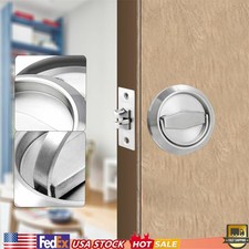 Stainless 304 Door Locks Recessed Cup Handle Privacy Door Knob Locks Flush Pull