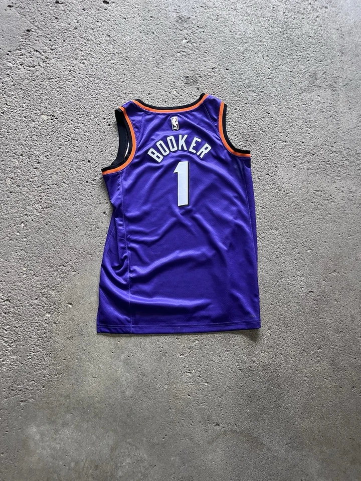 Devin Booker Phoenix Suns Nike 经典版 Swingman 球衣 男式 2022/23 NBA — 第 2/4 张图片