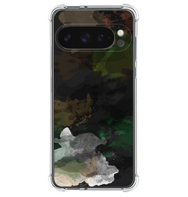 Hülle Silikon Stoßfest für Google Pixel 9 Pro 5G Design Aquarell 12 Muster