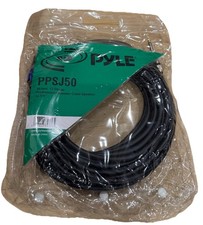 Pyle PPSJ50 Speakon Male to 1/4" Male 50 ft feet 12 Gauge Speaker Cable 50ft