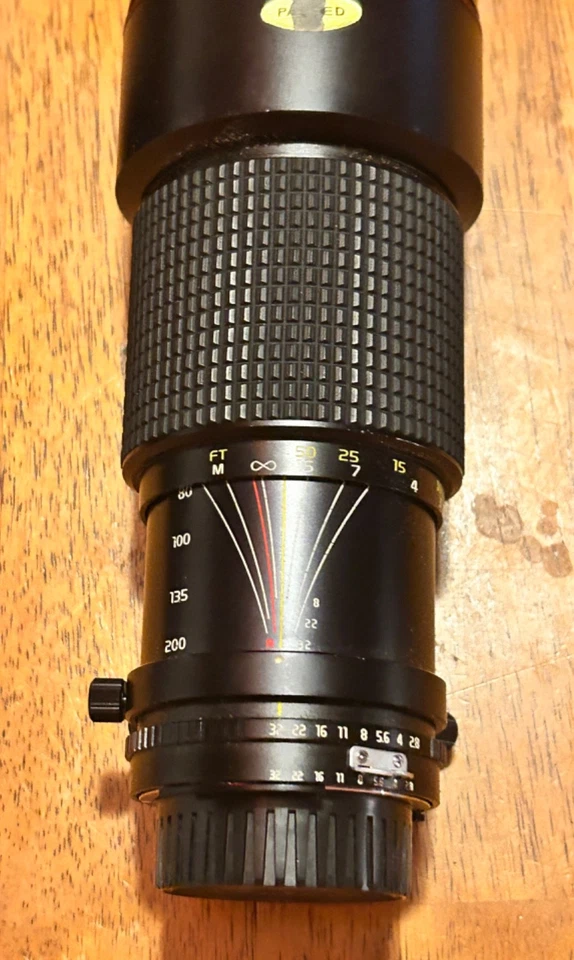 Tokina ATX 80-200mm 2.8 zoom Lens Nikon AI Mount w/Rokunar haze filter - Image 3 of 4