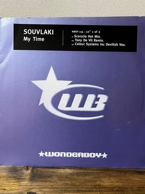 Souvlaki My Time Records 12'' Vinyl Tony De Vit Remix 80s DJ Tech