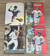 2020 Bowman's Best Nico Hoerner Rookie Lot - Atomic Refractor & Inserts 3x