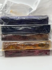 3/4” X 5” “pen” Blanks of Various Color And Variety From Wood turners Catalog