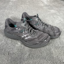 Saucony Womens Omni 21 Asphalt Running Shoes Womens 9.5 Gray Athletic Gym