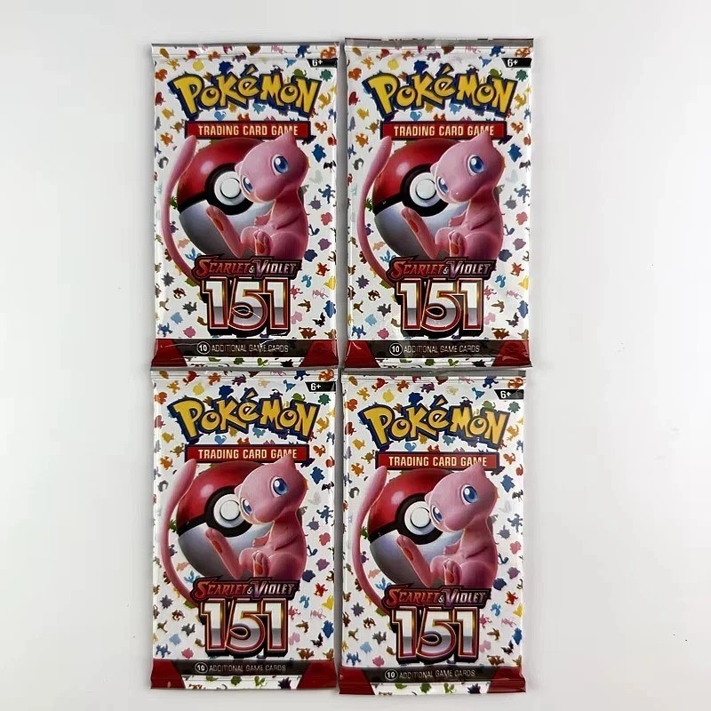10/20 Pcs Pokemon Card Prismatic 151 Evolutions English Booster Battle Pokemon