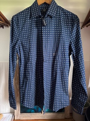 express mens shirt small slim nwt