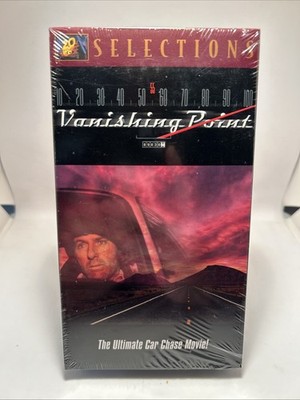 Vanishing Point  (VHS, 1998 Release) NEW FACTORY SEALED Watermarks!