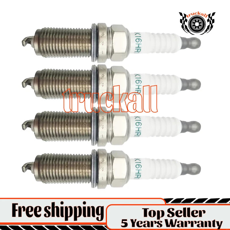 4pcs IRIDIUM Spark Plug 90919-01233 OEM SK16HR11 for Highlander Camry Scion OEM