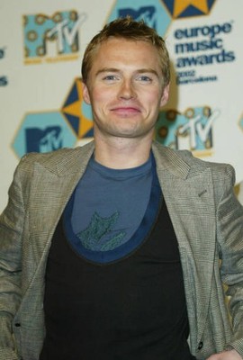 Ronan Keating at 2002 MTV European Music Awards Press Room at Pal- 2002 Photo 1