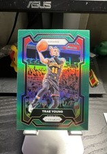 2023-24 Panini Prizm - Trae Young #3 Green Prizm