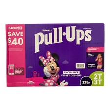 Huggies Pull-Ups Training Pants for Girls, 2T-3T, 128ct