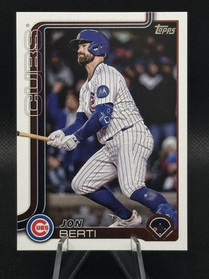 2025 Topps Update US139 Jon Berti Chicago Cubs