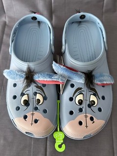 Mens UK 12 Eeyore Winnie the Pooh Crocs (US 13) Sold Out NEW