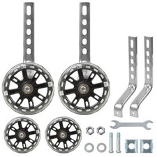 Universal Kids Bicycle LED Training Wheels Stabilisers For 12-20" Bike Cycle New