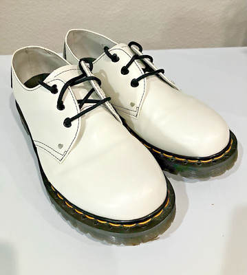 Dr. Martens 1461 Limited Edition Hearts White-Black Smooth Women's US Size 10