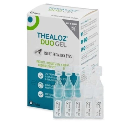 Thea Thealoz Duo Gel - Single Dose Vials - Pack of 30 - EXP 2028