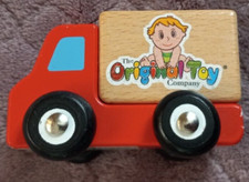 The Origional Toy Company Red Wooden Truck