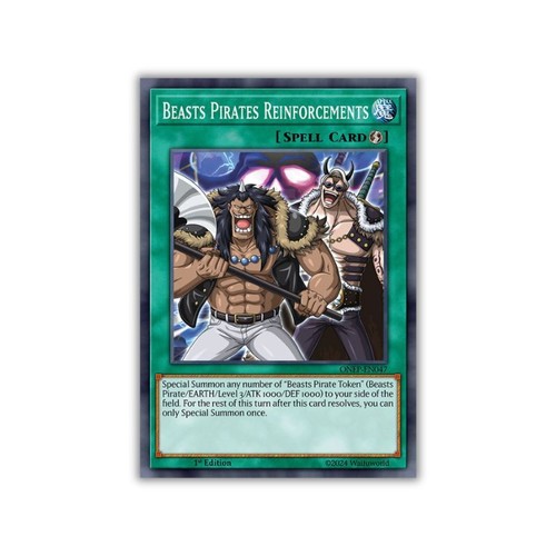 Ygo X One Piece Deck - Beasts Pirates Kaido Yugioh TCG Orica Custom Karten - Bild 22 von 24