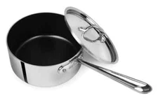 All-Clad 4203 Tri-Ply Stainless-Steel Non-Stick  3-qt Sauce Pan with lid