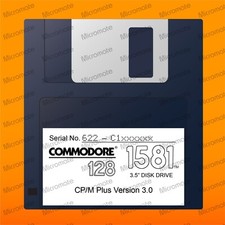 Commodore 128 CP/M CPM 3.0 Sistema e Utilità 1581 3.5 Unità Floppy Disk