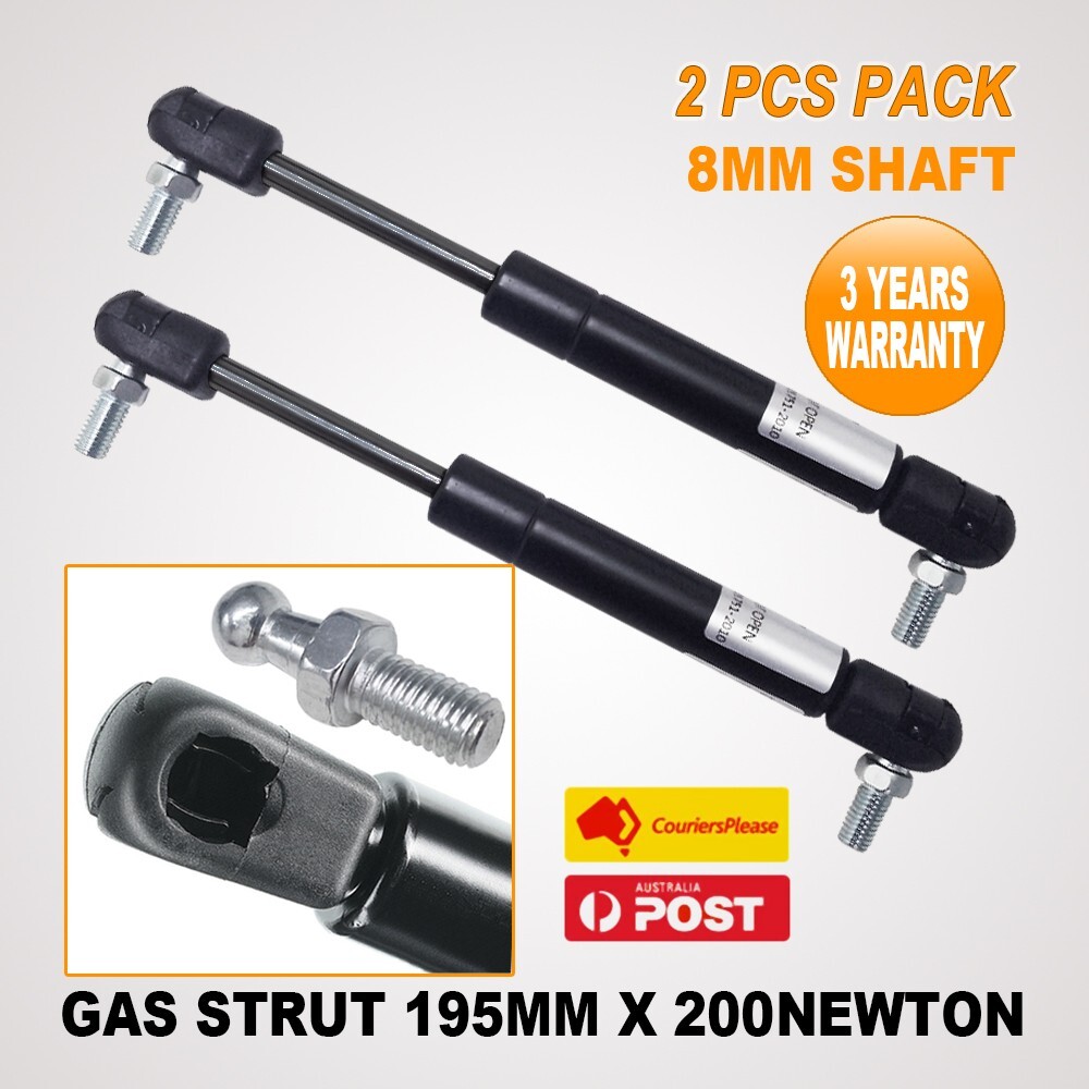 RV, Trailer & Camper Water Heaters Gas Strut 500mm-200N X2 (8mm Shaft) Caravans, Trailers, Canopy, Toolboxes Struts | Australia Stabilus Lift-o-mat - Foto 8