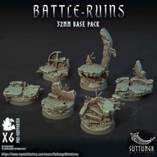 Battle Ruins Base Pack - Suttungr Miniatures Monster D D DnD