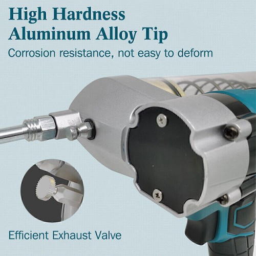 Brushless Cordless Grease Gun Cartridges 620cc 9000PSI For Makita 18V NO Battery - Picture 5 of 13