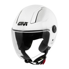 CASCO DEMI JET GIVI 11.7B BIANCO LUCIDO INTERNI REMOVIBILE TG. S-55 H117BB91055