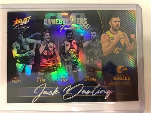 2022 Select AFL Prestige Gamebreakers PICK YOUR CARD - Picture 105 of 106